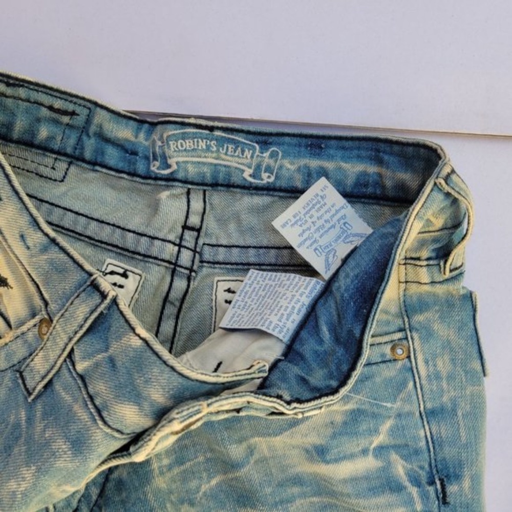New KIDS ROBIN'S JEAN Swarovski Crystals Jeans SZ 10 - Picture 8 of 9